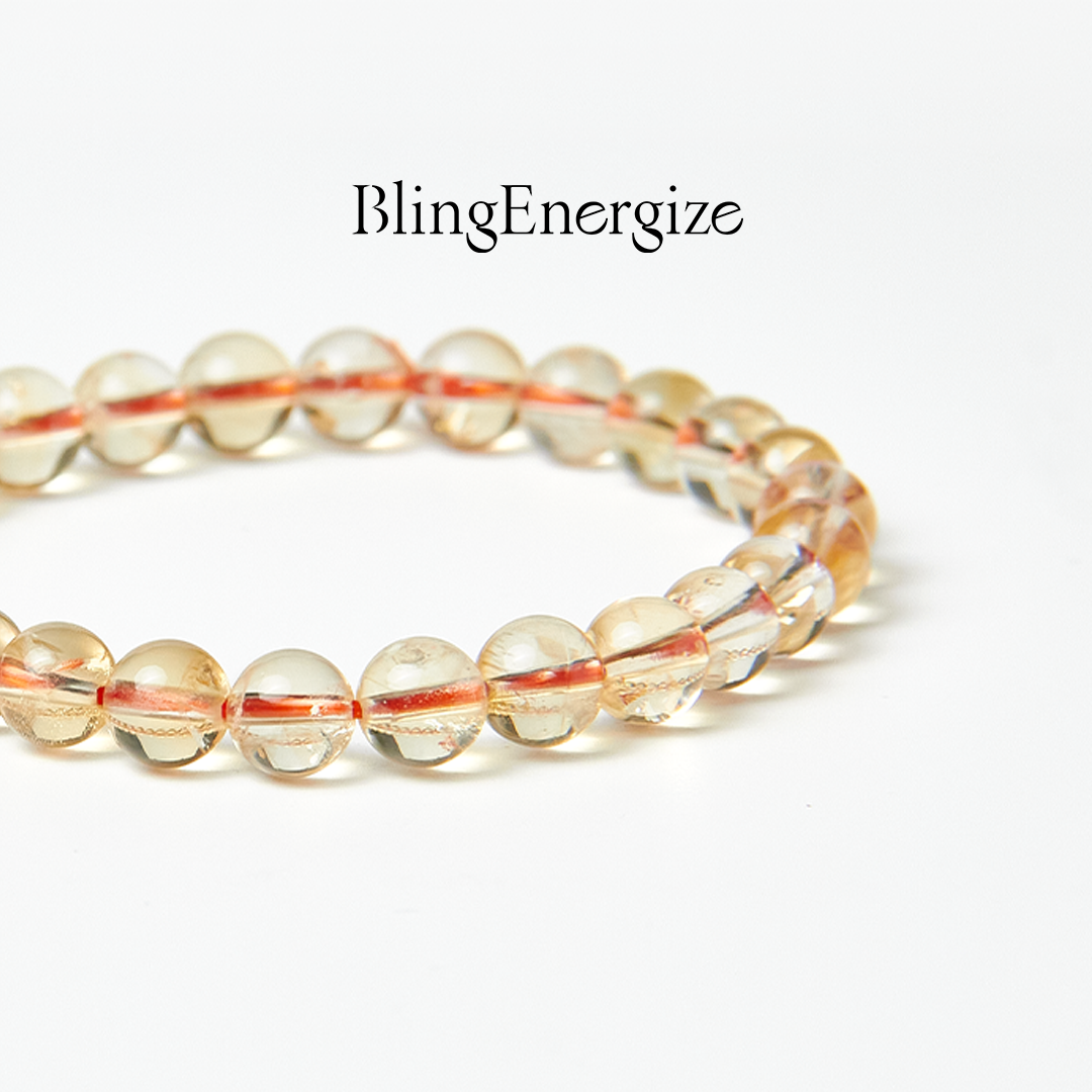 Citrine Abundance Bead Bracelet