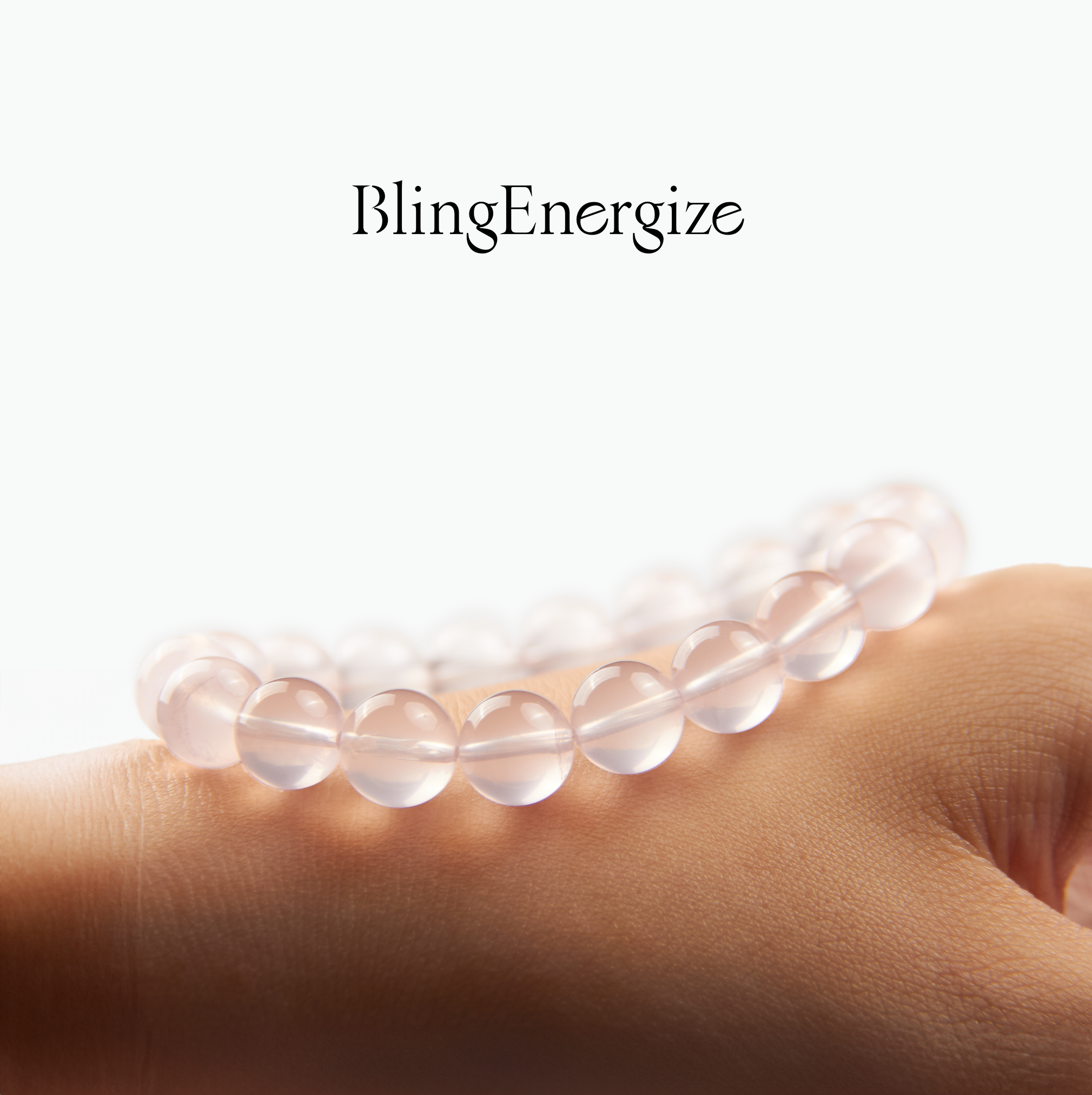 Rose Quartz Beaded Bracelet