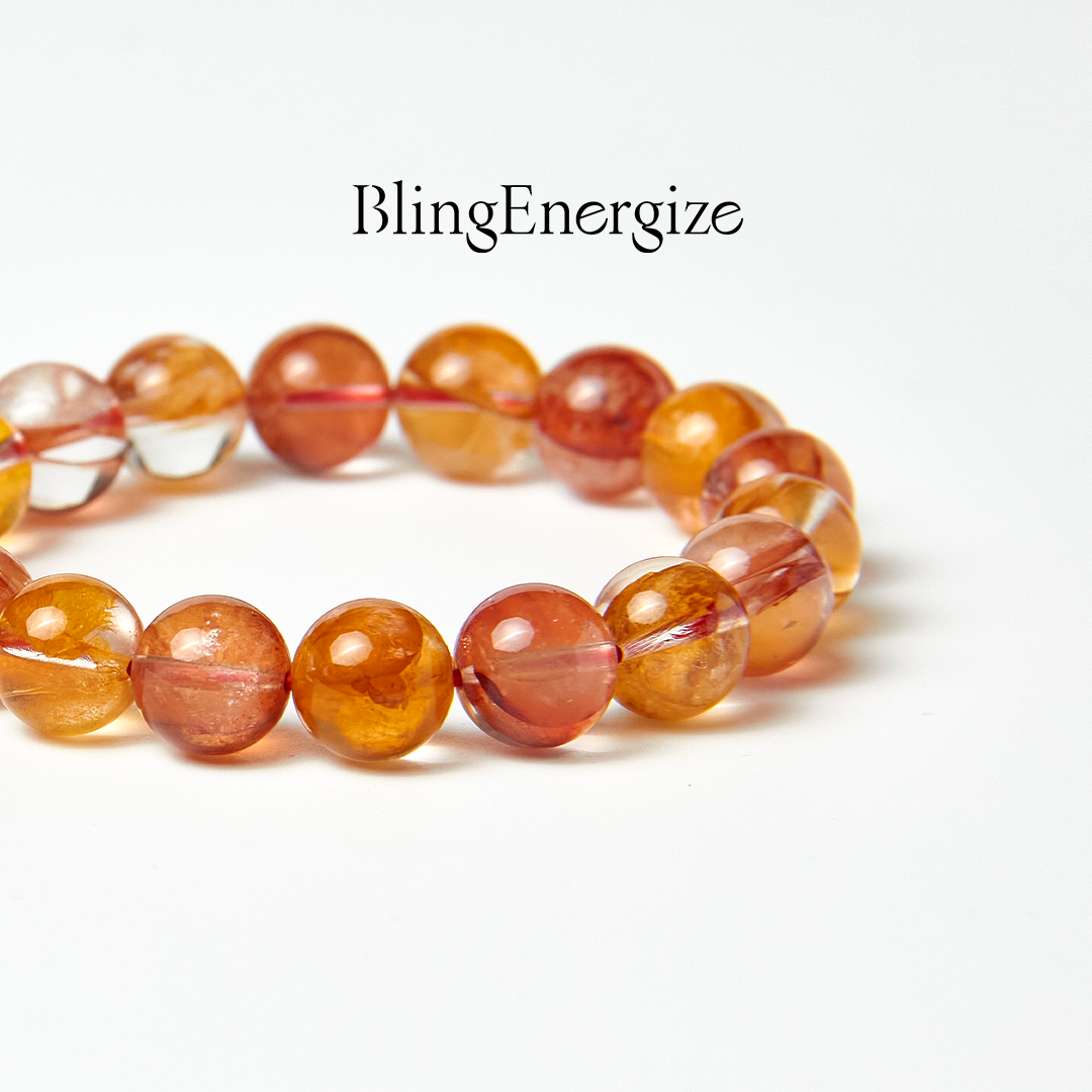 Koi Hematoid Quartz Bracelet