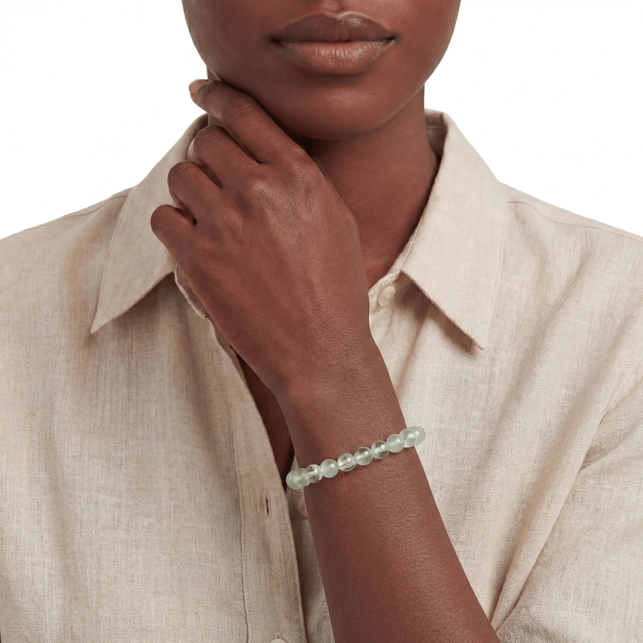 Emerald Phantom Beaded Bracelet