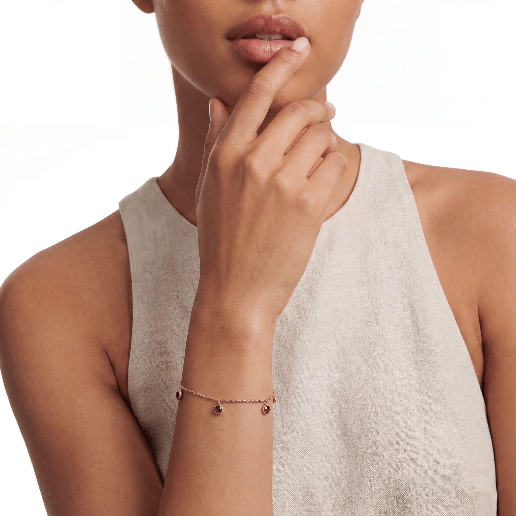 The Garnet Sequence — 18KT Gold Vermeil | BE.