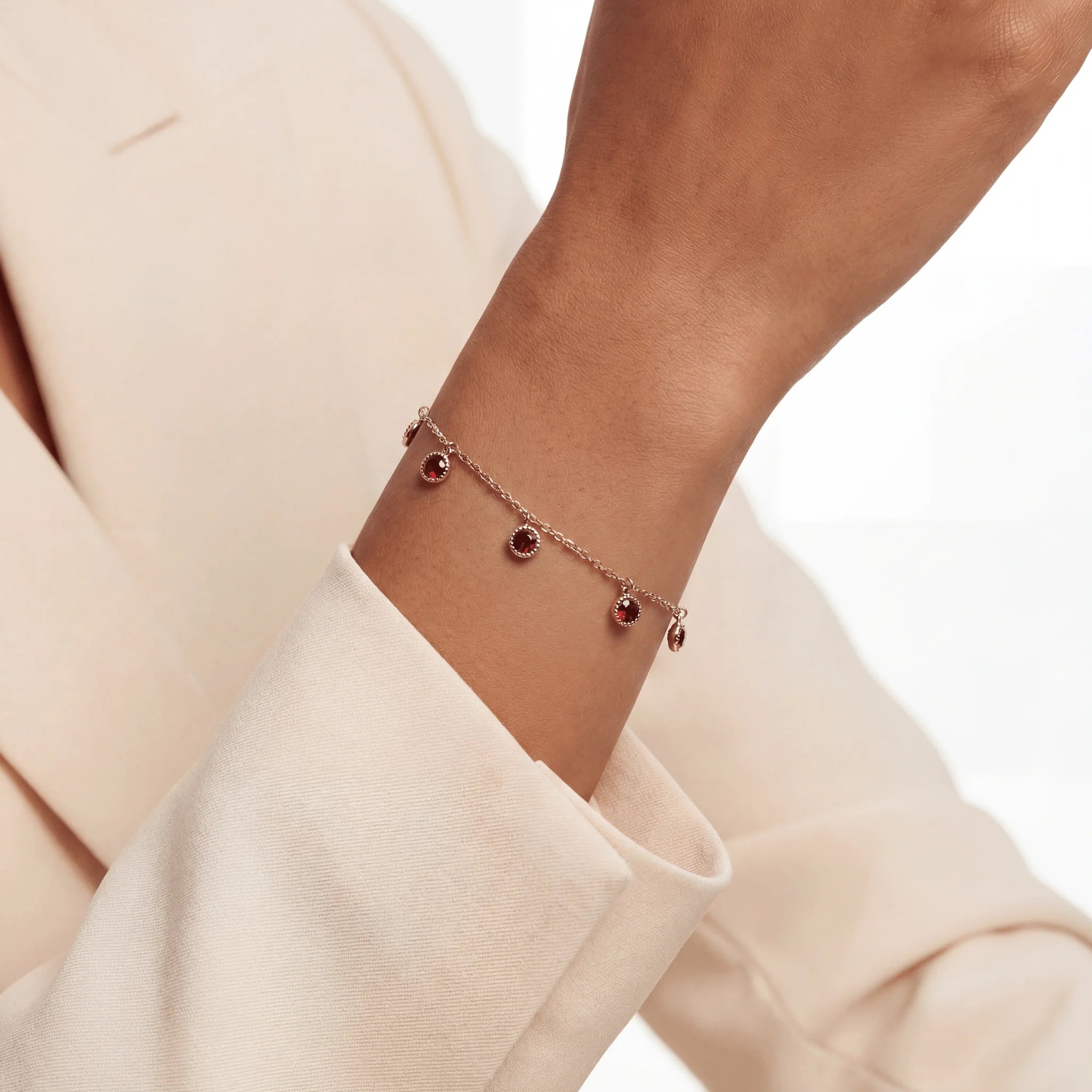 The Garnet Sequence — 18KT Gold Vermeil | BE.