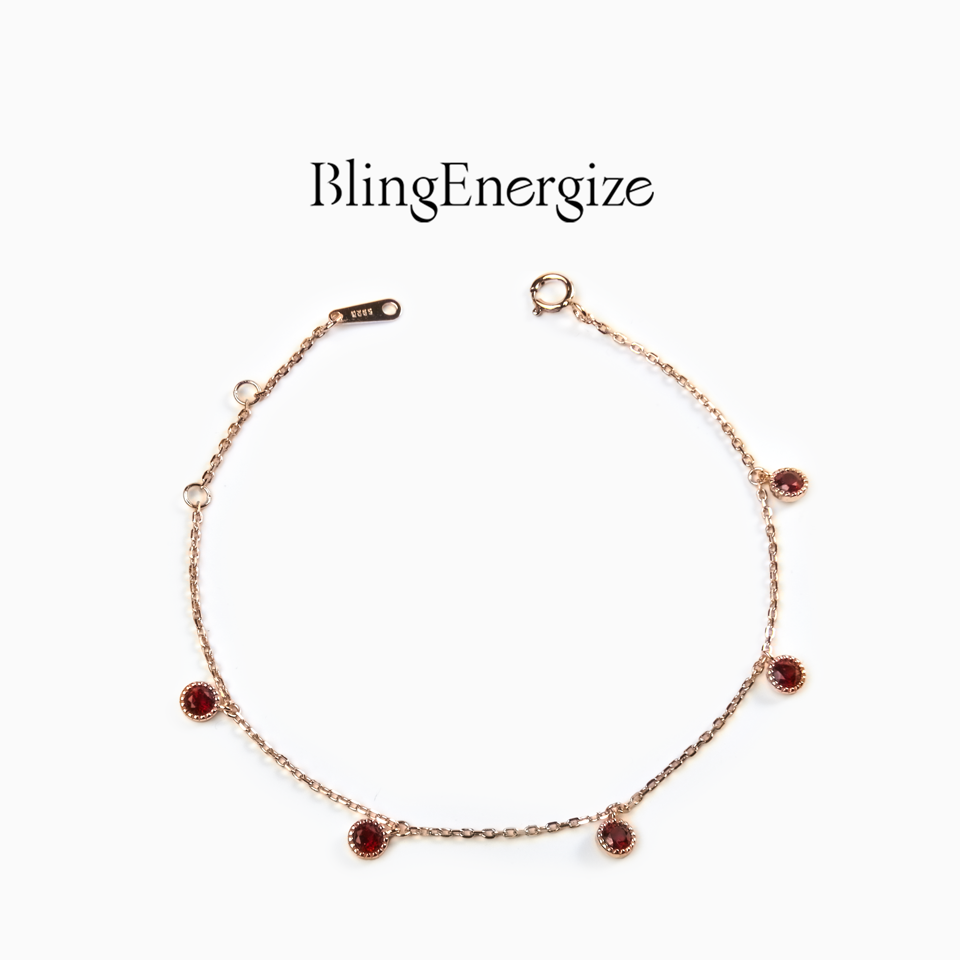 bracelets-garnet-five-stone-vitality-blingenergize
