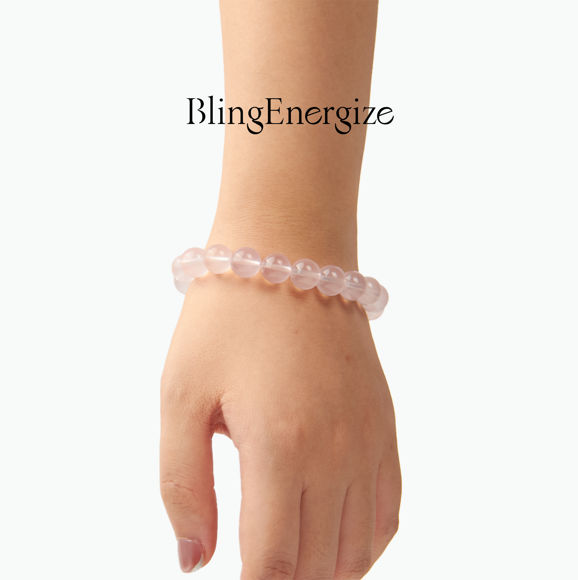 Rose Quartz Beaded Bracelet