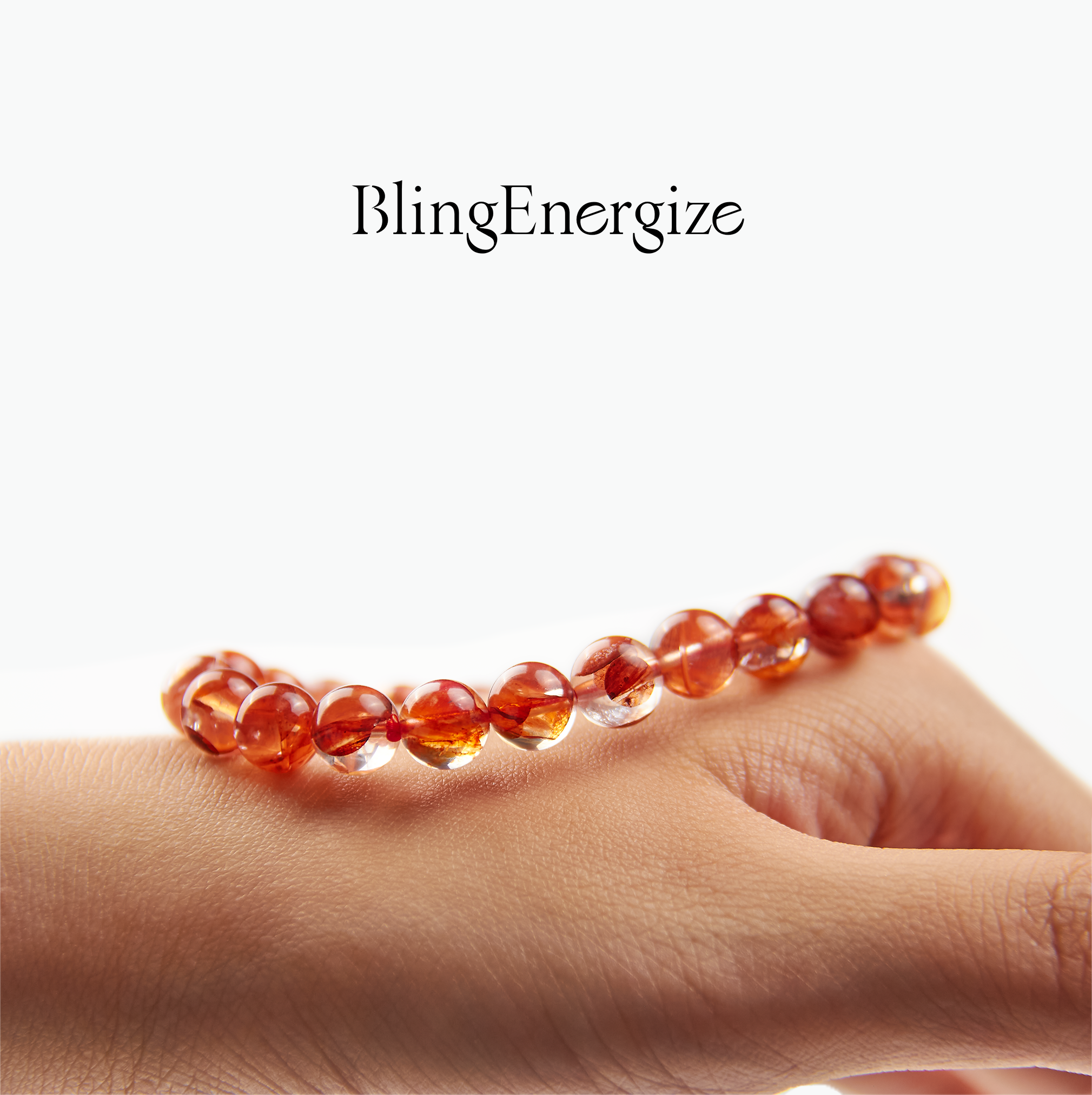 Red Hematoid Beaded Bracelet