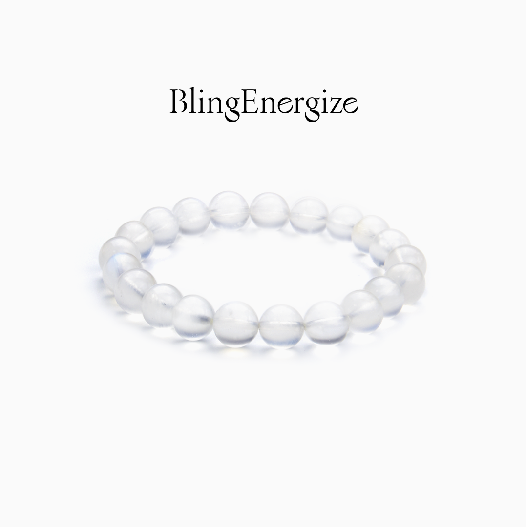 Moonstone Bead Bracelet