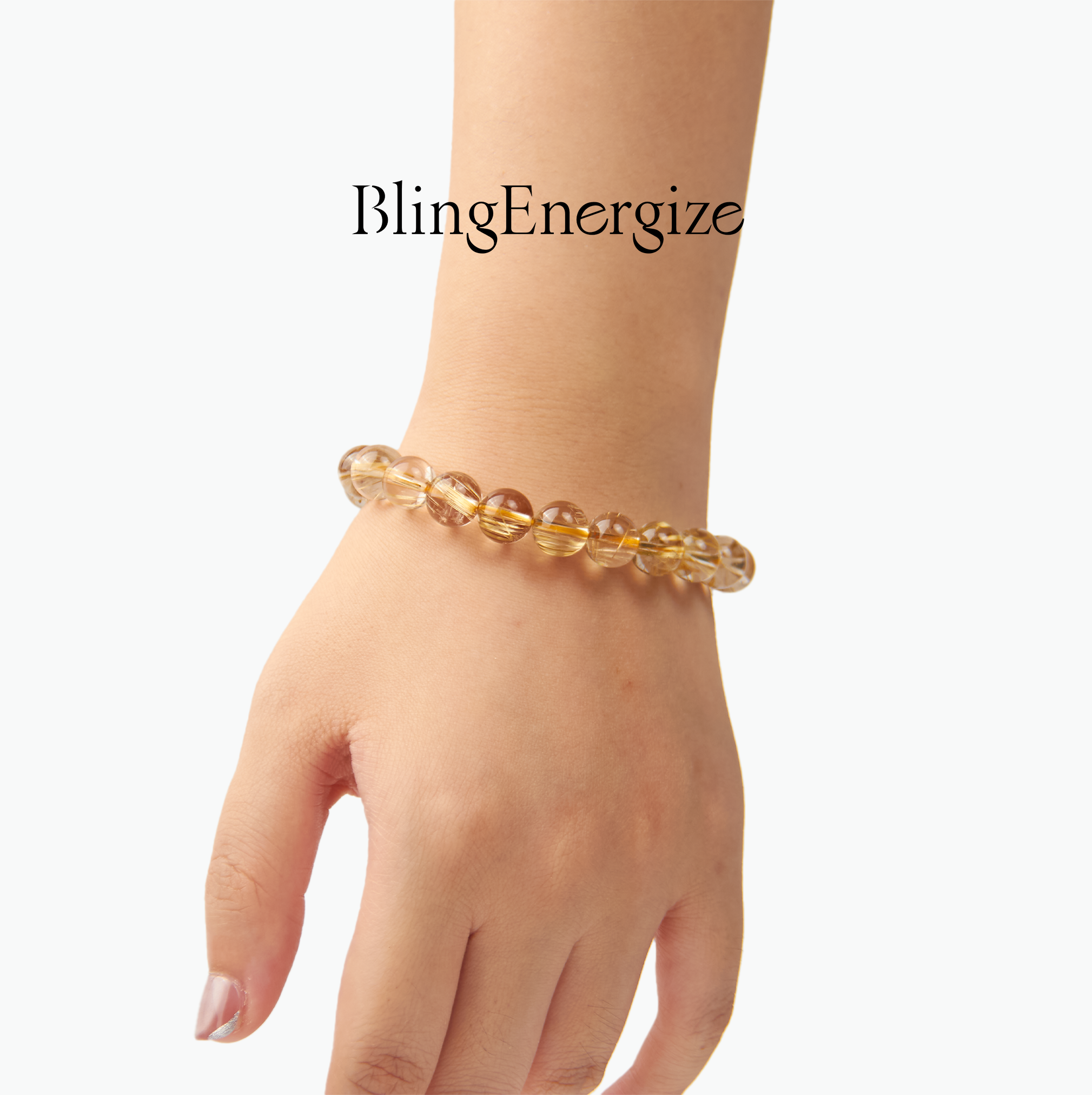 Golden Rutilated Quartz Powerflow Bracelet