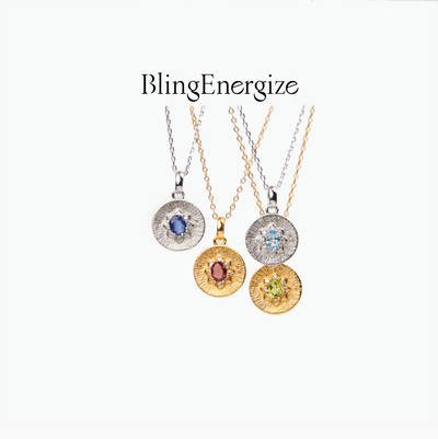 The Peridot Disc — 18KT Gold Vermeil | BE.