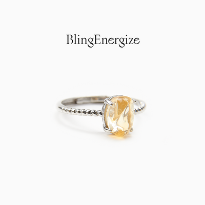 The Citrine Extrusion — 925 Sterling Silver | BE.