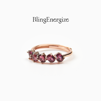 The Garnet Array — 18KT Rose Gold Vermeil | BE.