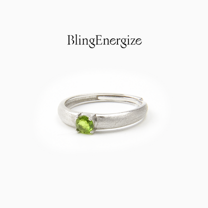 Diopside Adjustable Ring