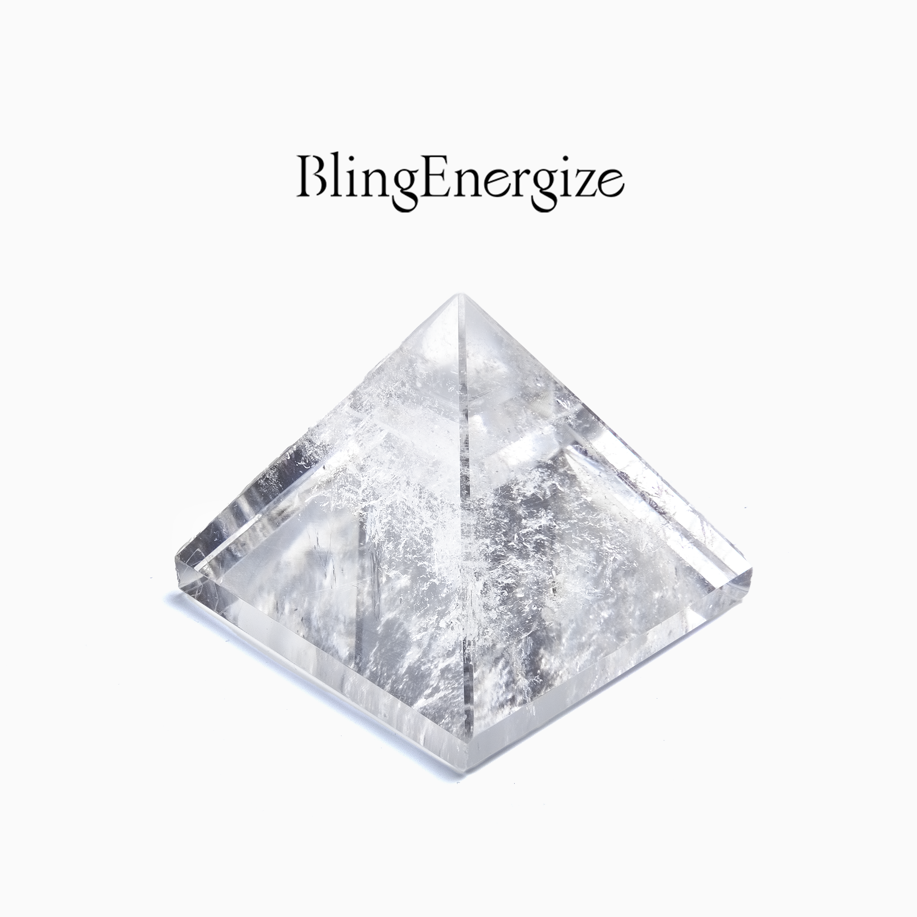Clear Quartz Crystal Pyramid