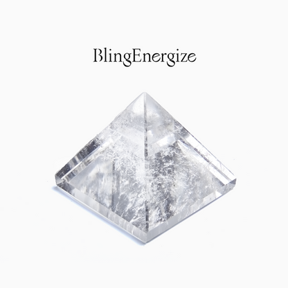 Clear Quartz Crystal Pyramid
