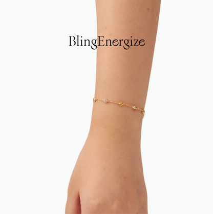 Rainbow Seven Gemstones Bracelet