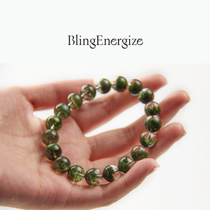 Green Phantom Mountain Landscape Treasure Basin Bracelet