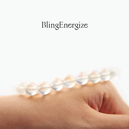 Moonstone Bead Bracelet