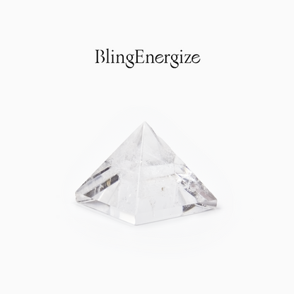 Clear Quartz Crystal Pyramid