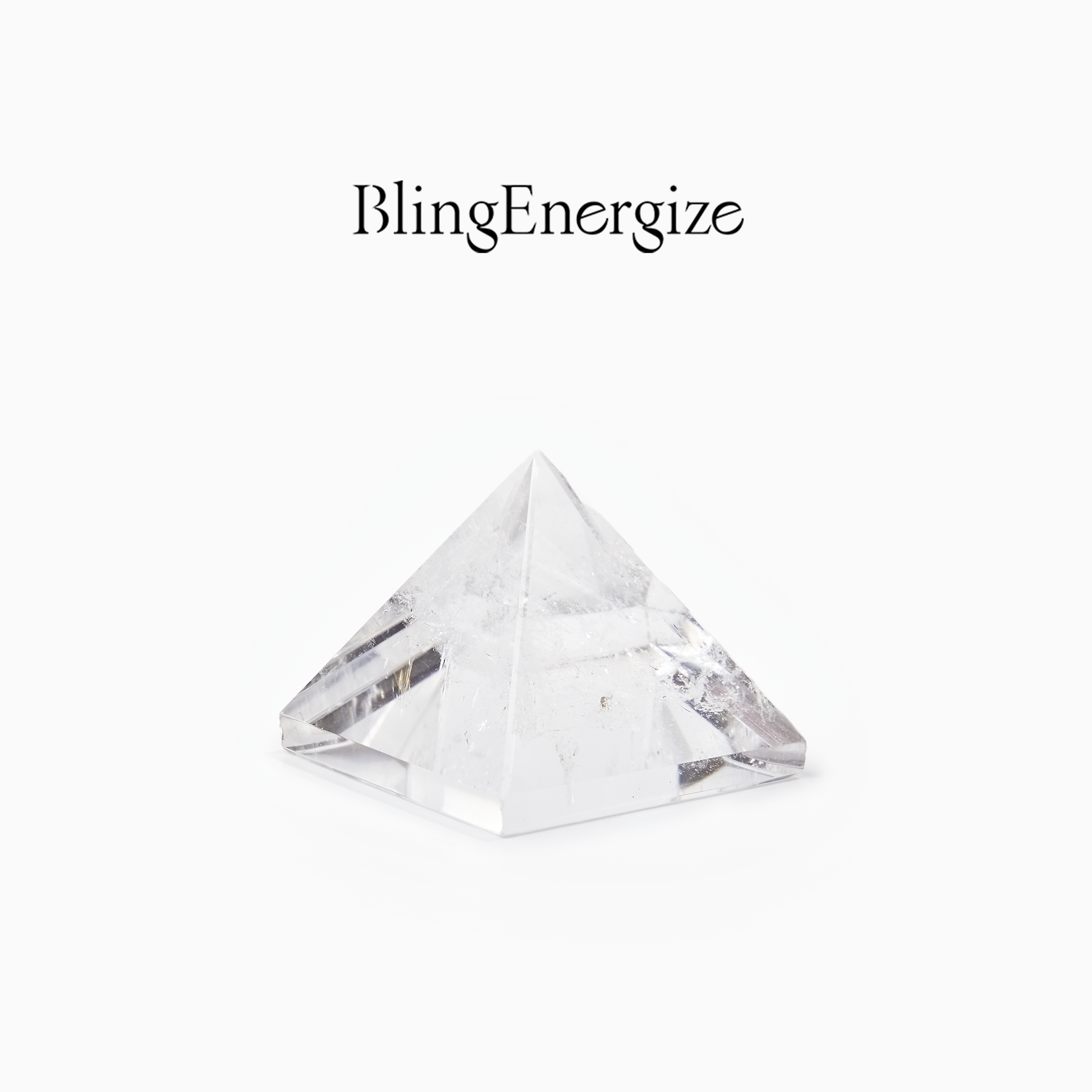 Clear Quartz Crystal Pyramid