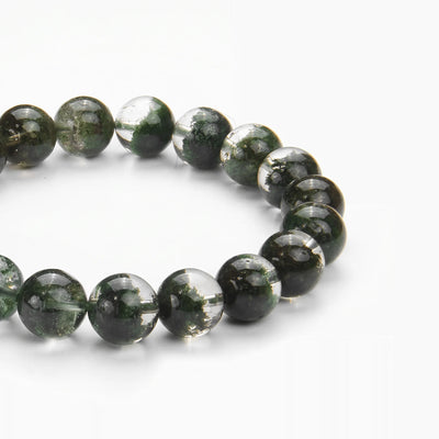 Bracelet du bassin aux trésors du paysage montagneux du fantôme vert