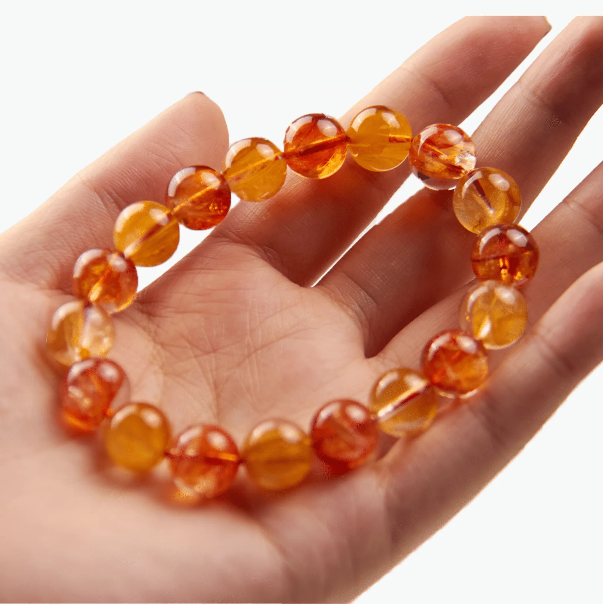 Bracelet en quartz hématoïde Koi