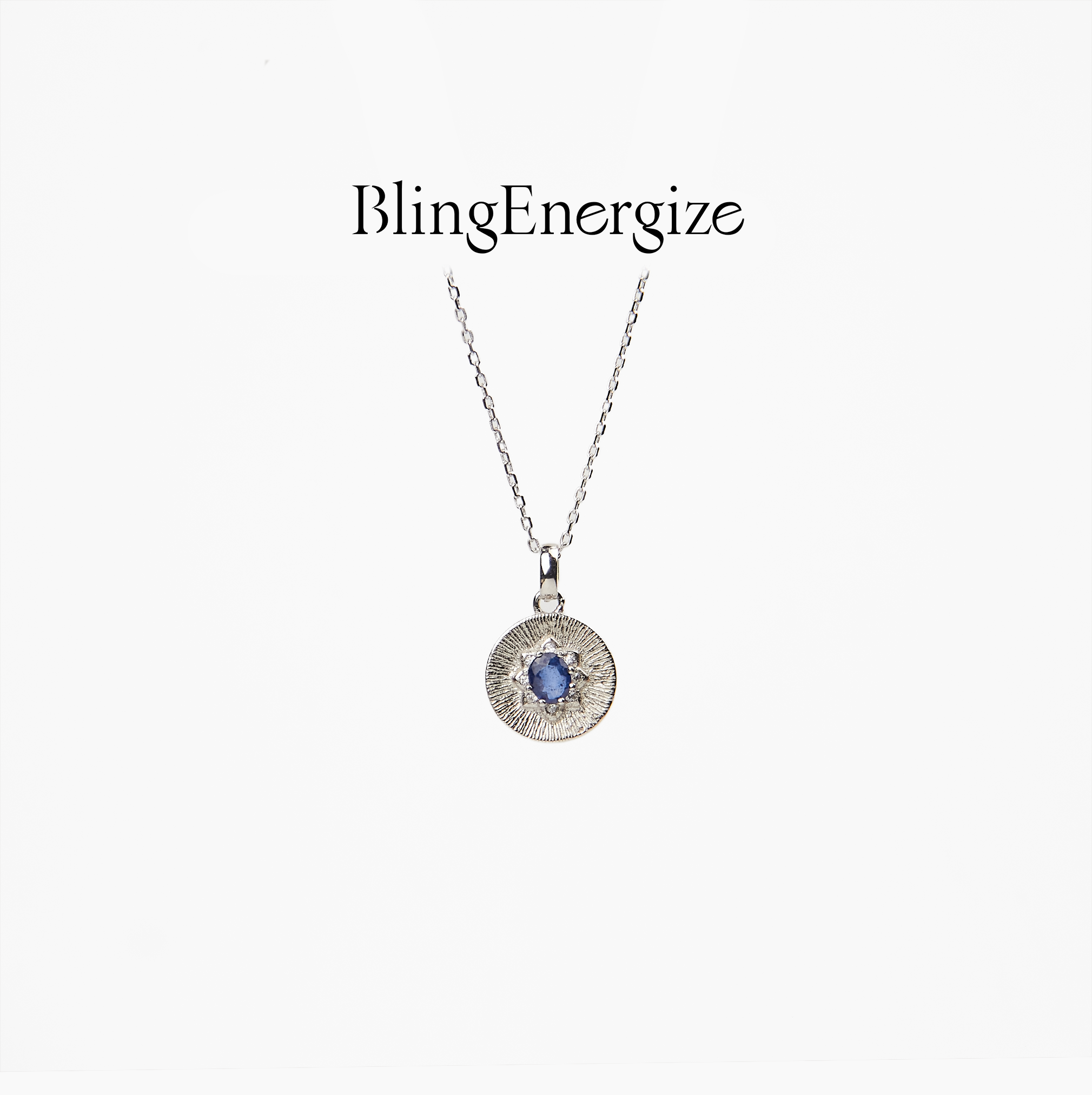 necklaces-sapphire-silver-coin-wisdom-blingenergize
