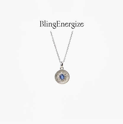 necklaces-sapphire-silver-coin-wisdom-blingenergize